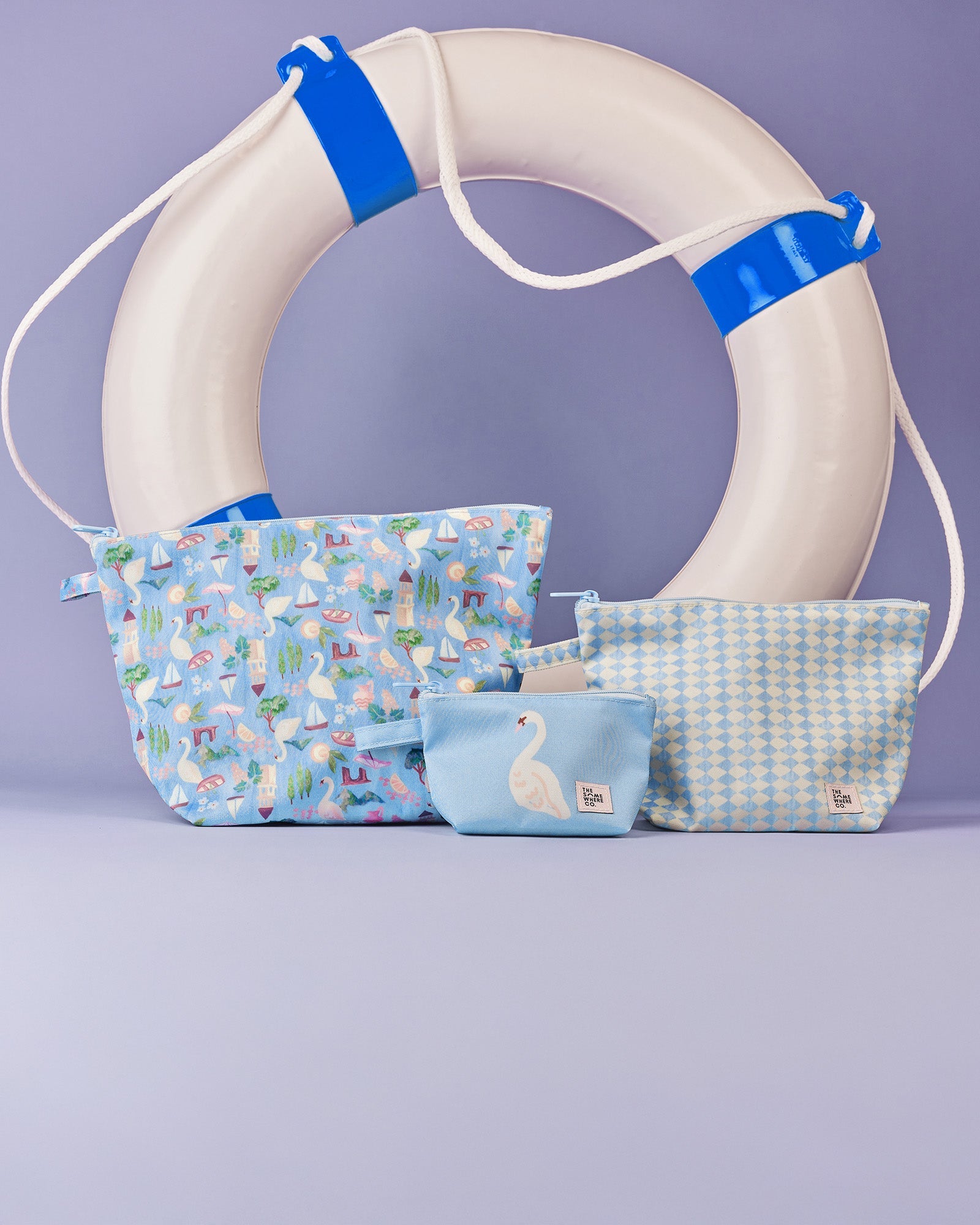 The Handy Trio - Pouch Set - Swan Lake