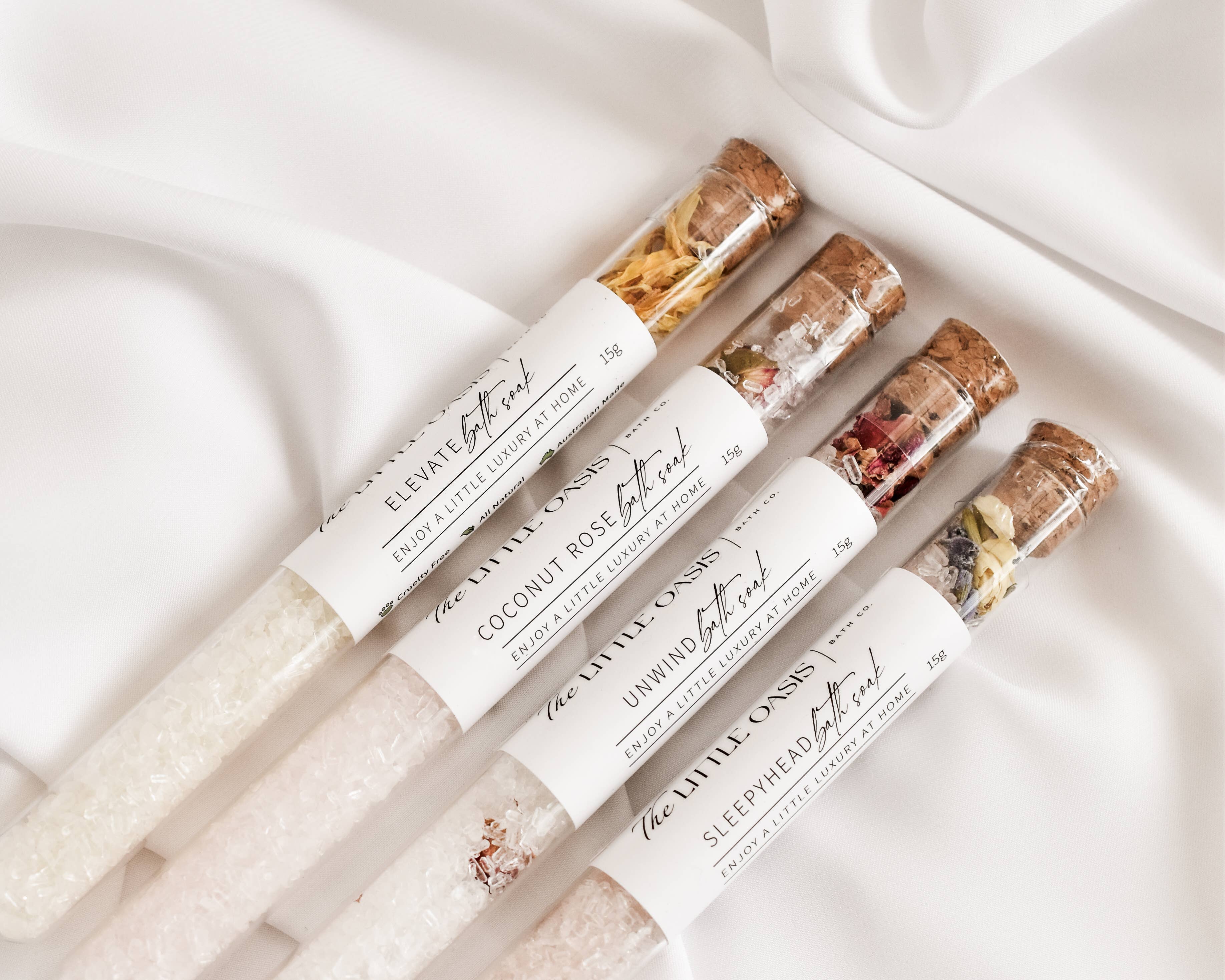 The Little Oasis Bath Co. - ELEVATE | MAGNESIUM BATH SOAK - TEST TUBE