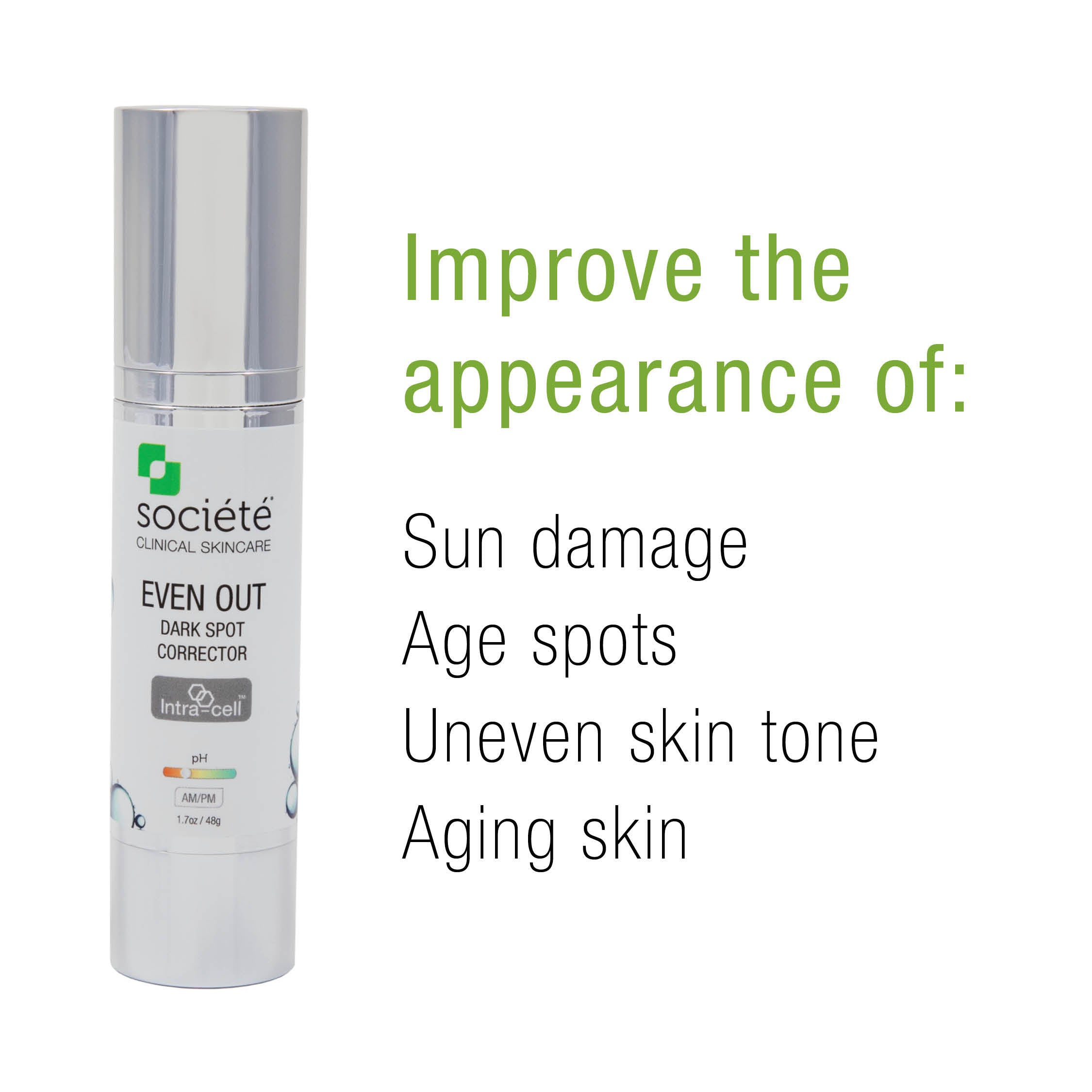 Societe Skincare Even Out Dark Spots Pigmentation Glowing Skin wrinkles fine lines sun damage age spots uneven skin tone aging calma spa skin clinic armadale melbourne