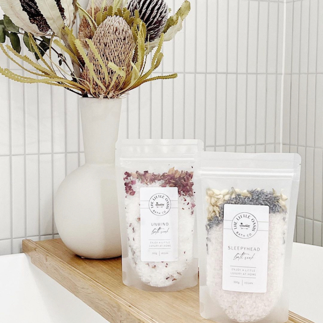 The Little Oasis Bath Co. - UNWIND | MAGNESIUM BATH SOAK - STANDARD