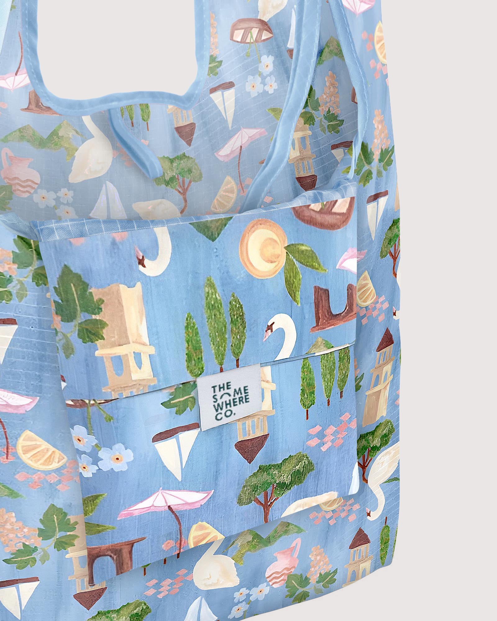 The Shopper - Reusable Bag - Swan Lake