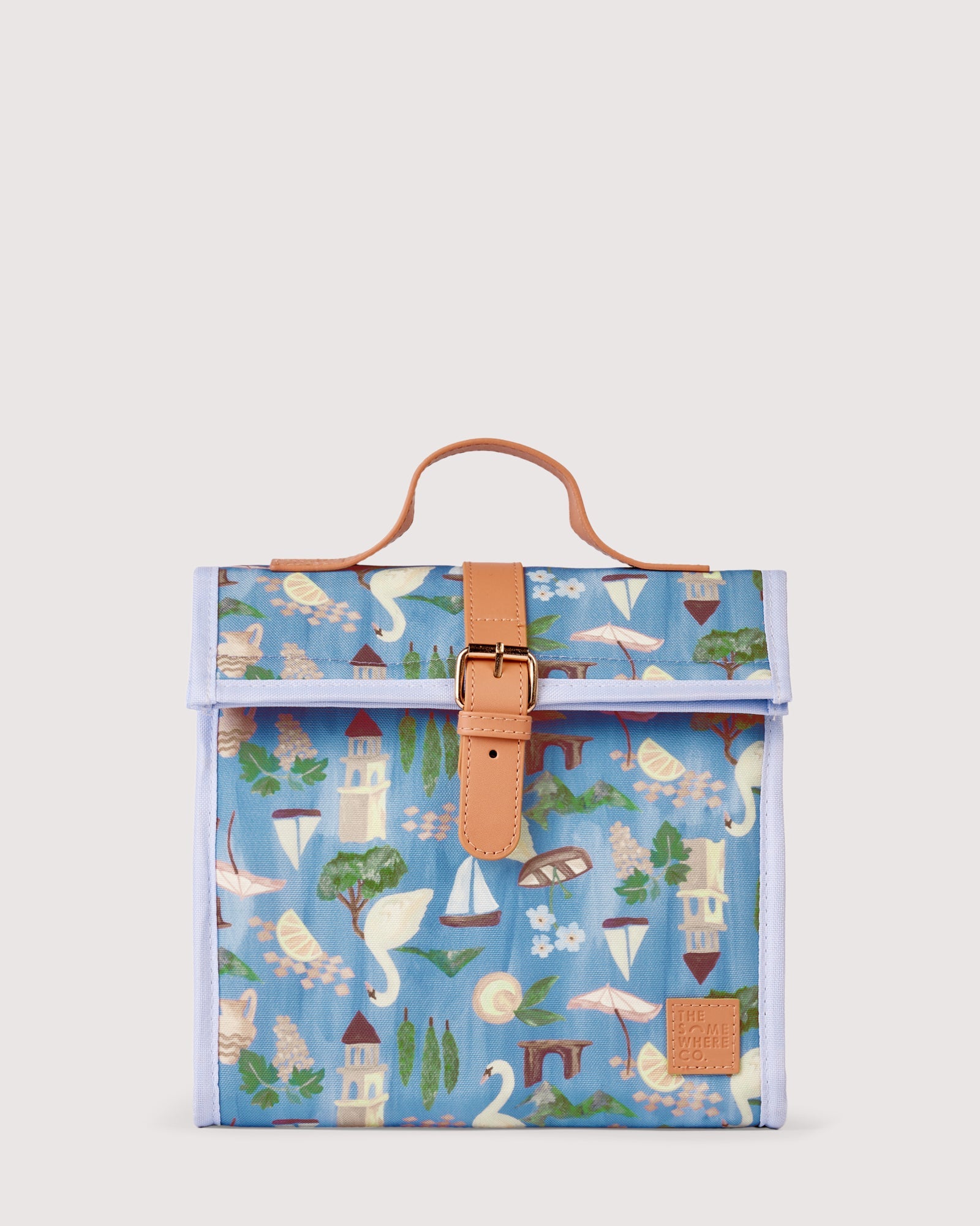 The Satchel - Lunch Bag - Swan Lake