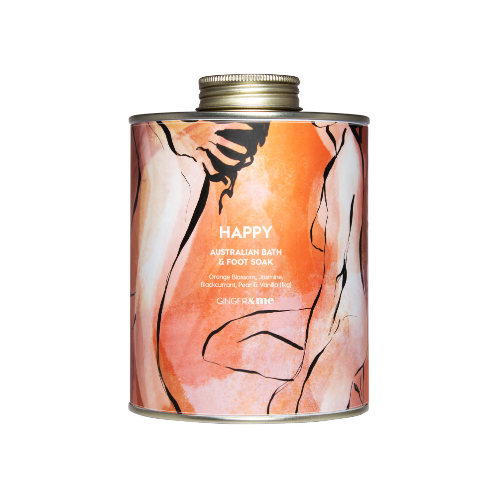 Ginger & Me Bath Salts Happy