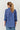 100% linen Enveloppe shirt back view cobalt blue shirt over size boyfriend style loose fitting summer calma spa skin clinic armadale melbourne fashion lifestyle