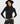 HUMIDITY Papillon Skivvy (charcoal & cream)