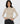 HUMIDITY Papillon Skivvy (cream & charcoal)