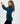 Humidity lifestyle casual clothing melbourne fashion high street Armadale calma spa HW24208 casual long monique sweater ocean blue side view