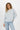 Humidity lifestyle casual summer clothing melbourne fashion high street Armadale calma spa HW24602 long sleeve dippy tee t shirt ice blue front view