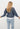 Humidity lifestyle casual clothing melbourne fashion high street Armadale calma spa HS23801 bloom cardi denim back view