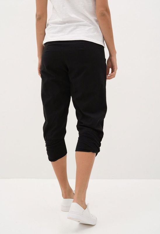Humidity lifestyle casual clothing melbourne fashion high street Armadale calma spa HS23716 castaway pants black back view