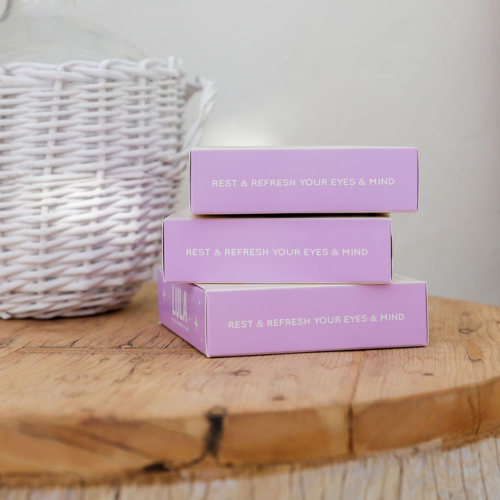 BUNDLE OF 3: LAVENDER SELF-WARMING EYE MASKS (3 BOXES, 5 MASKS PER BOX)
