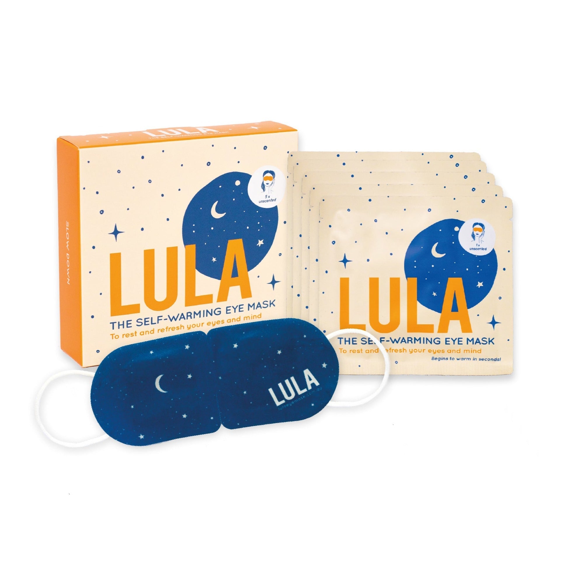 BUNDLE OF 3: UNSCENTED SELF-WARMING EYE MASK (3 BOXES, 5 MASKS PER BOX)