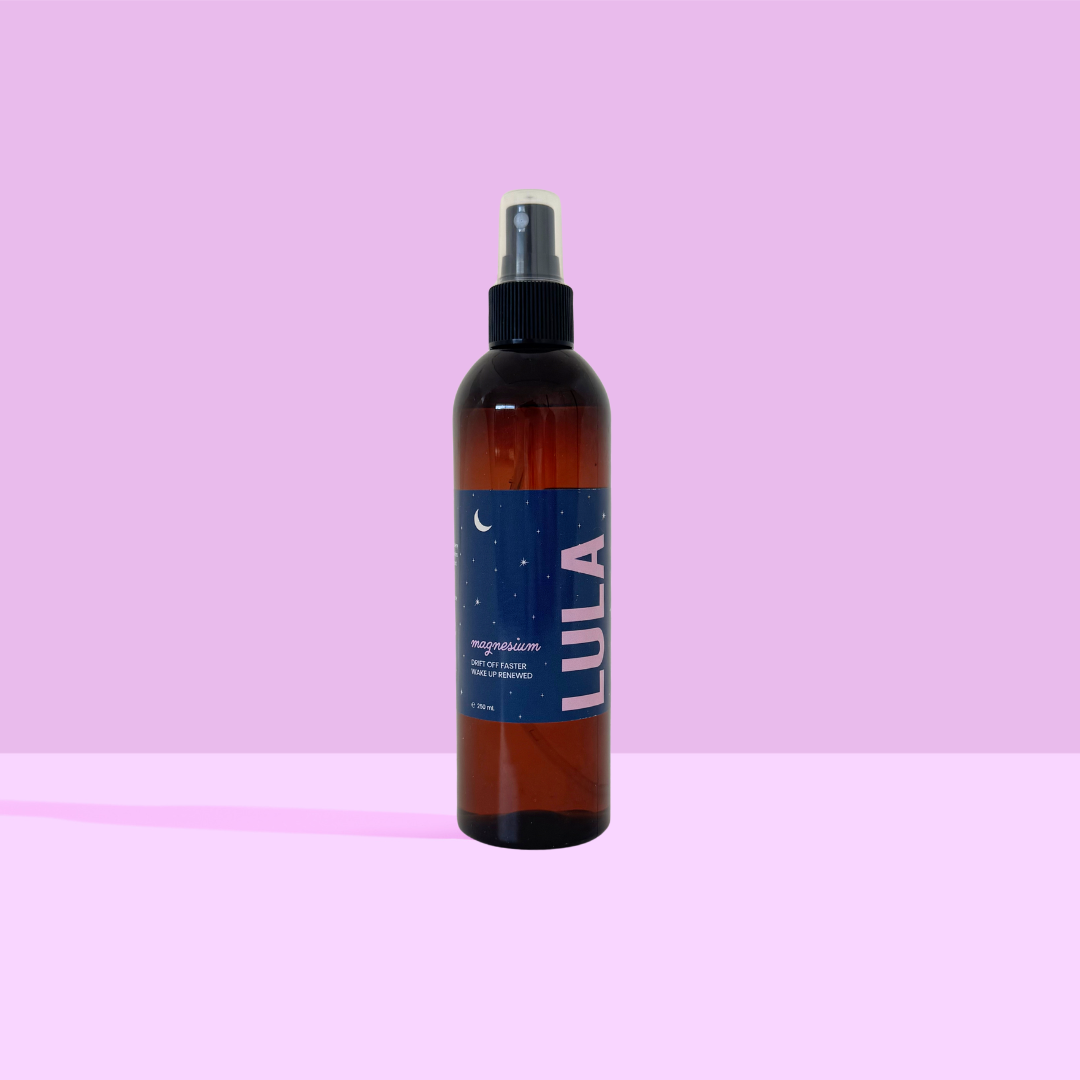 Magnesium is essential for sleep, recovery and calm. This fast absorbing spray helps soothe sore muscles, still your mind, and ease you into deep, restorative sleep.
• Made in Australia
• Natural ingredients
• Cruelty free
• Vegan friendly
• 250ml