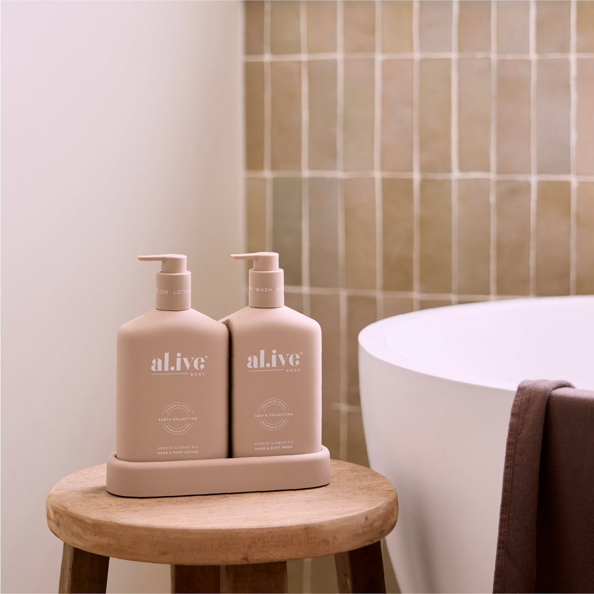 Bathroom Duo - Apricot & Sweet Fig