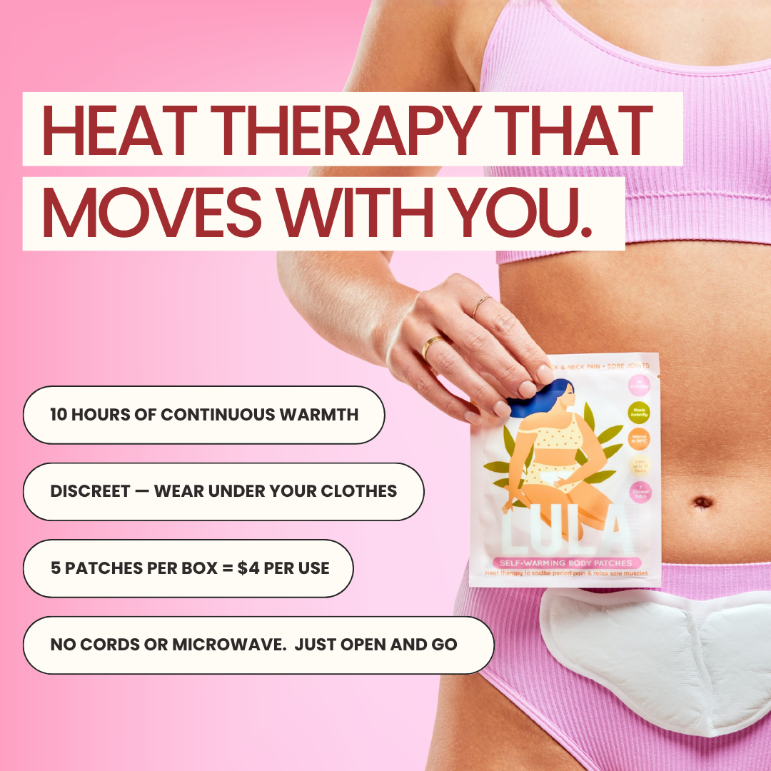 Fast-acting heat – air-activated and instantly warming
🩷 Soothes cramps & muscle aches – perfect for period pain, back tension & sore joints
🎒 On-the-go relief – lightweight & slim, designed to fit seamlessly under clothes
⏳ Long-lasting comfort – continuous warmth for up to 10 hours
