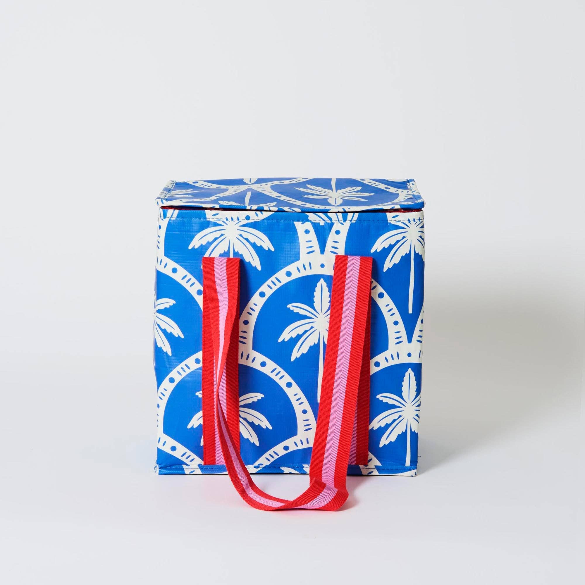 Project Ten Pty Ltd - Medium Insulated Tote – Blue Palm