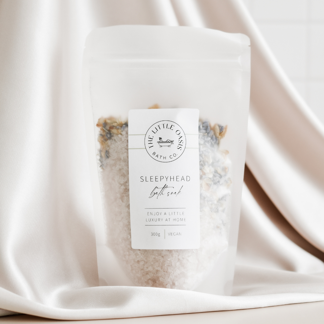 The Little Oasis Bath Co. - SLEEPYHEAD | MAGNESIUM BATH SOAK - STANDARD