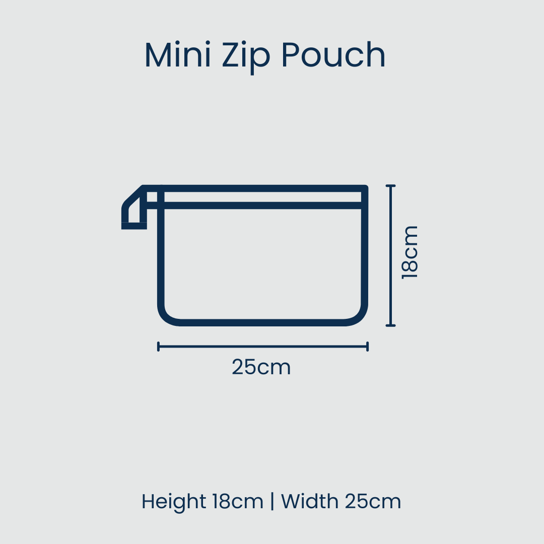 Project Ten Pty Ltd - Mini Zip Pouch – Boats