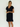 Humidity lifestyle casual clothing spring summer dress melbourne fashion high street Armadale calma spa HS22717 holly dress indgo navy dark blue front view