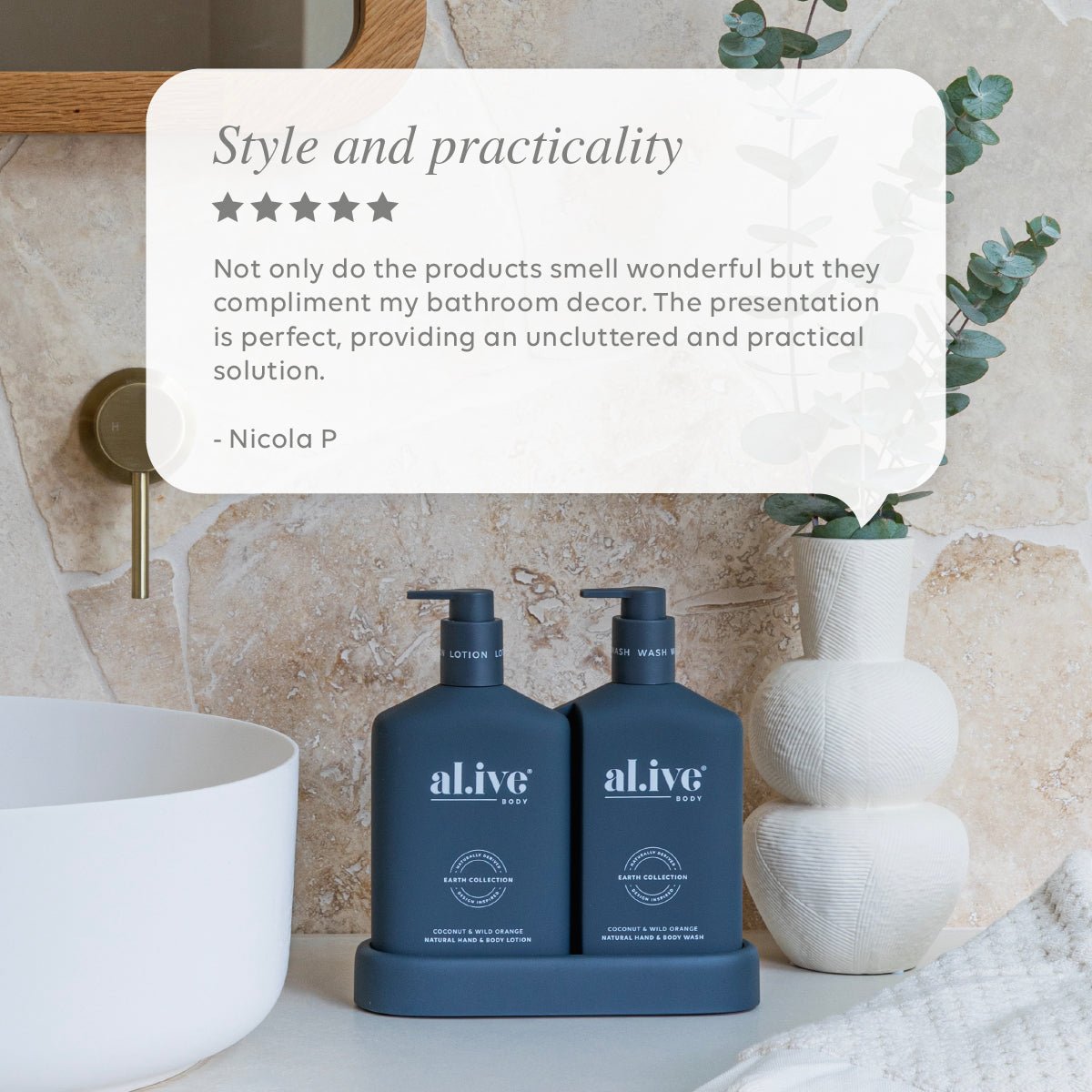 Bathroom Duo - Coconut & Wild Orange