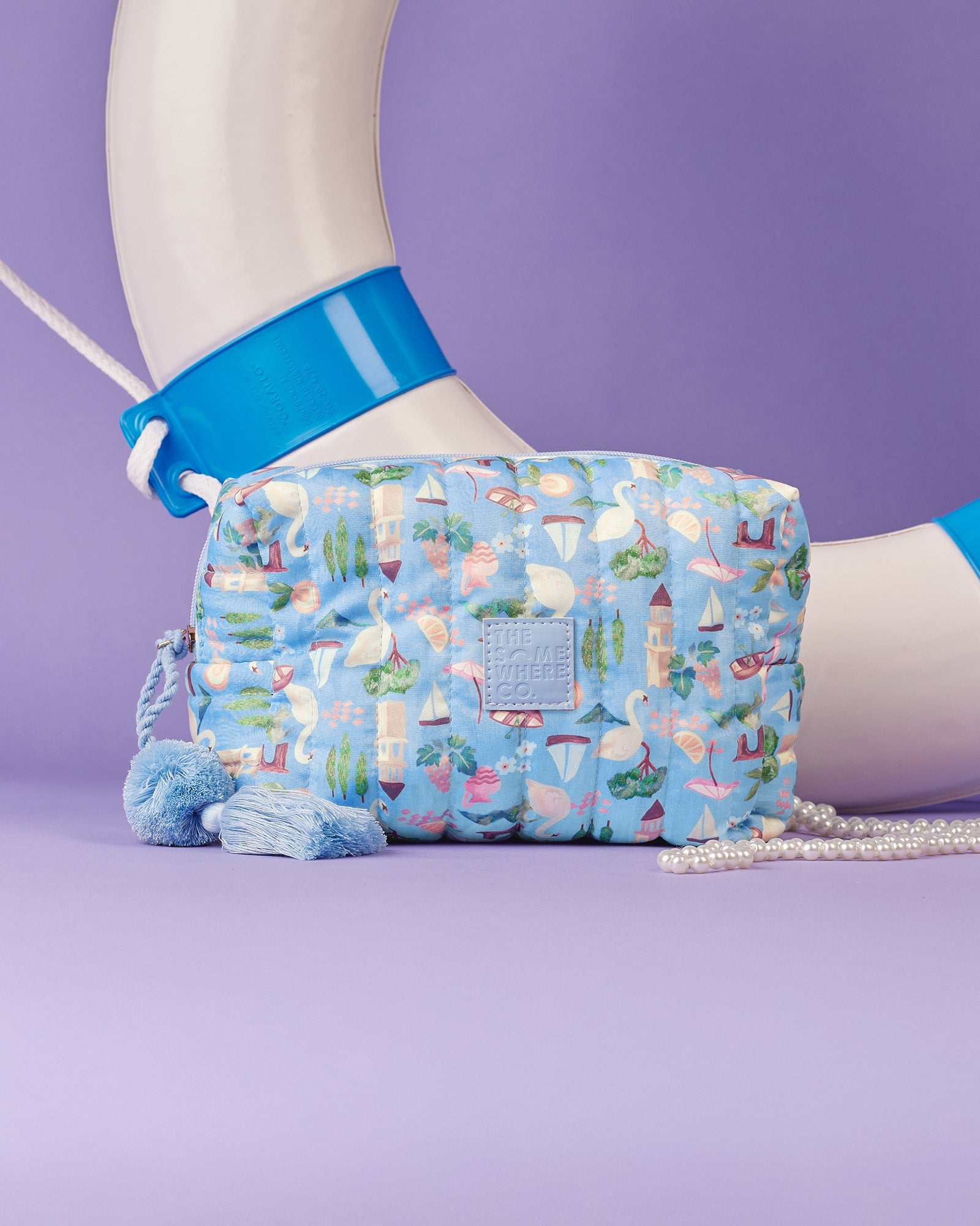 The Pom Pom - Cosmetic Bag - Swan Lake