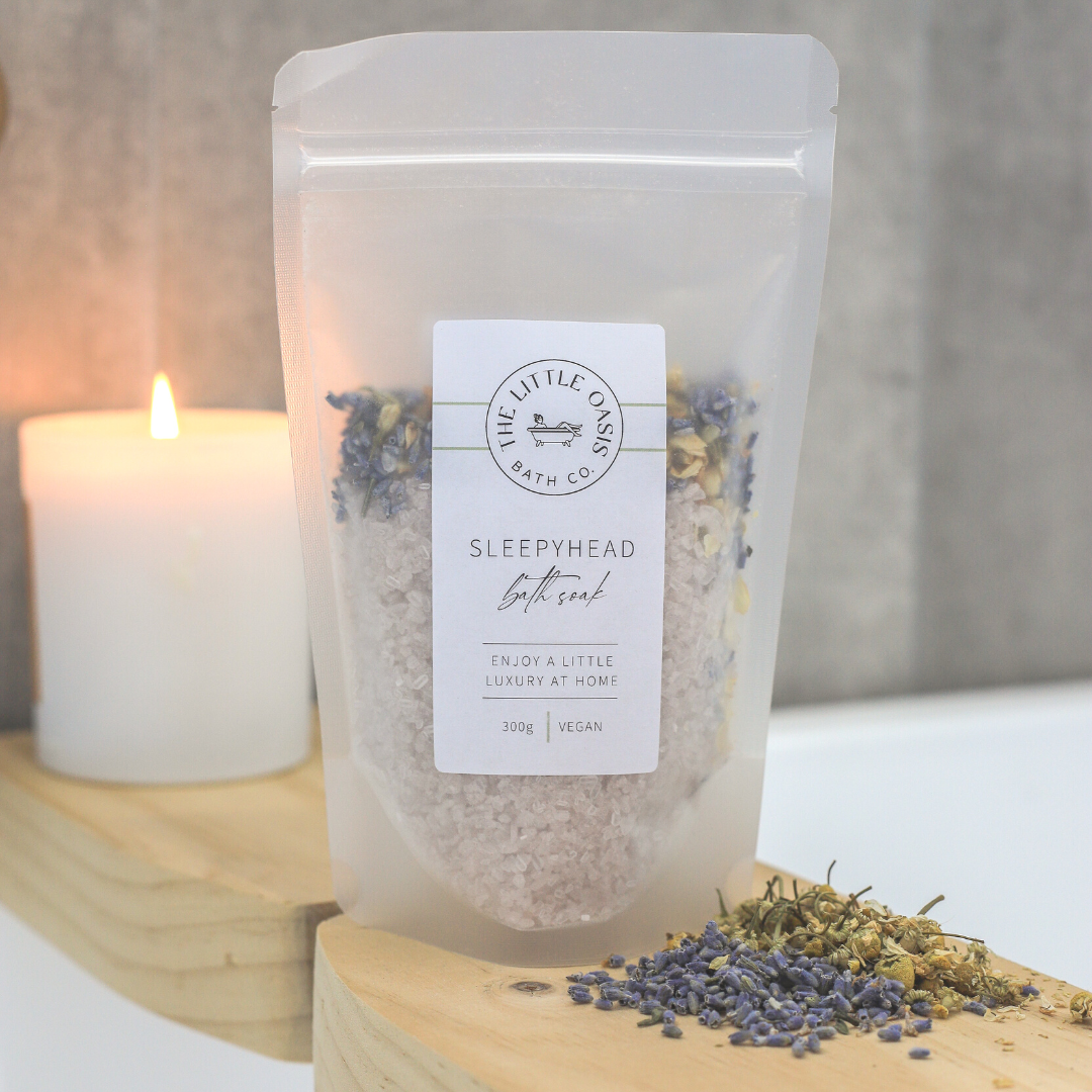 The Little Oasis Bath Co. - SLEEPYHEAD | MAGNESIUM BATH SOAK - STANDARD