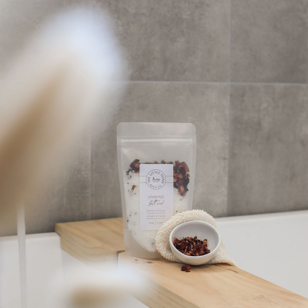 The Little Oasis Bath Co. - UNWIND | MAGNESIUM BATH SOAK - STANDARD