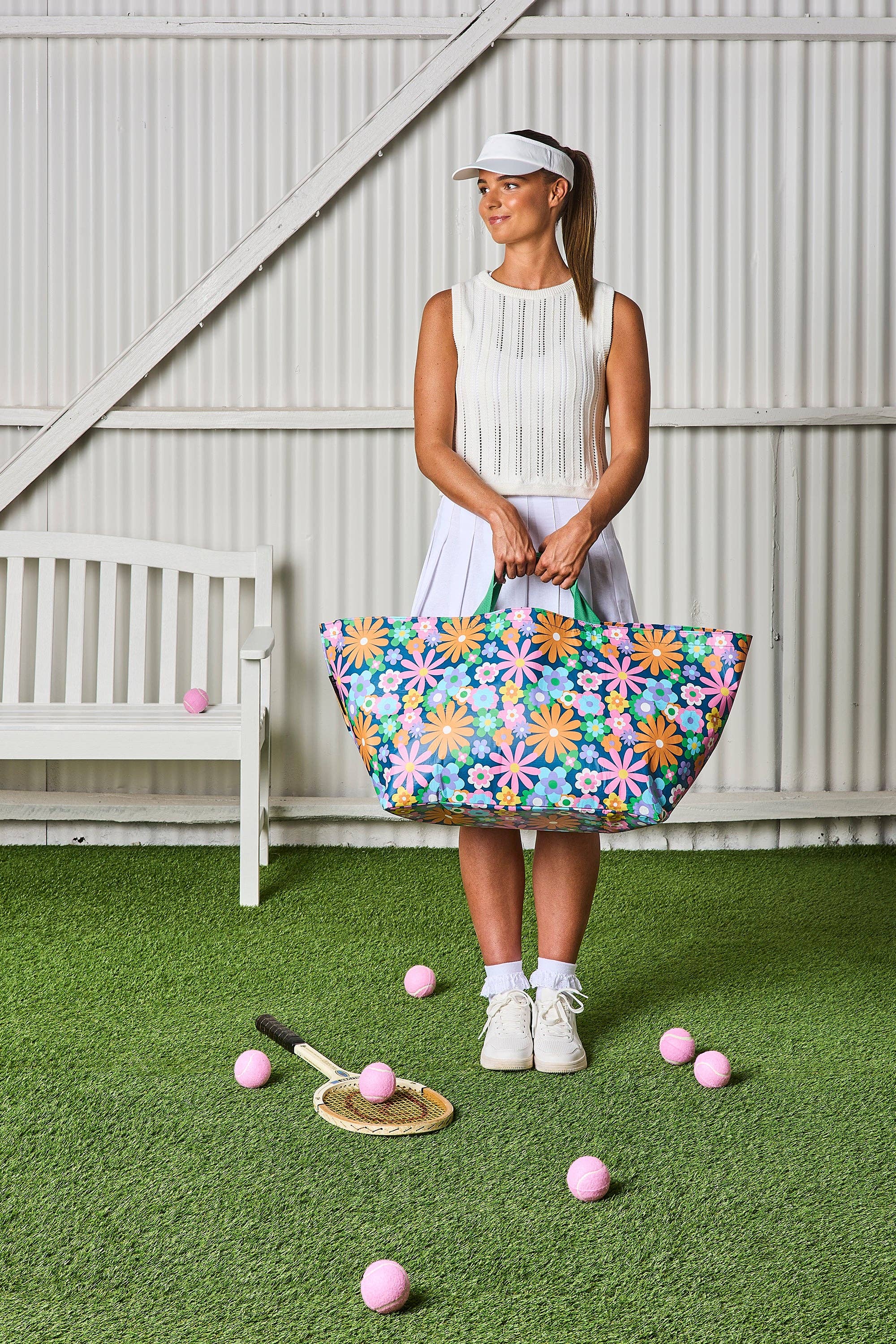 Project Ten Pty Ltd - Pop Floral Oversize Tote