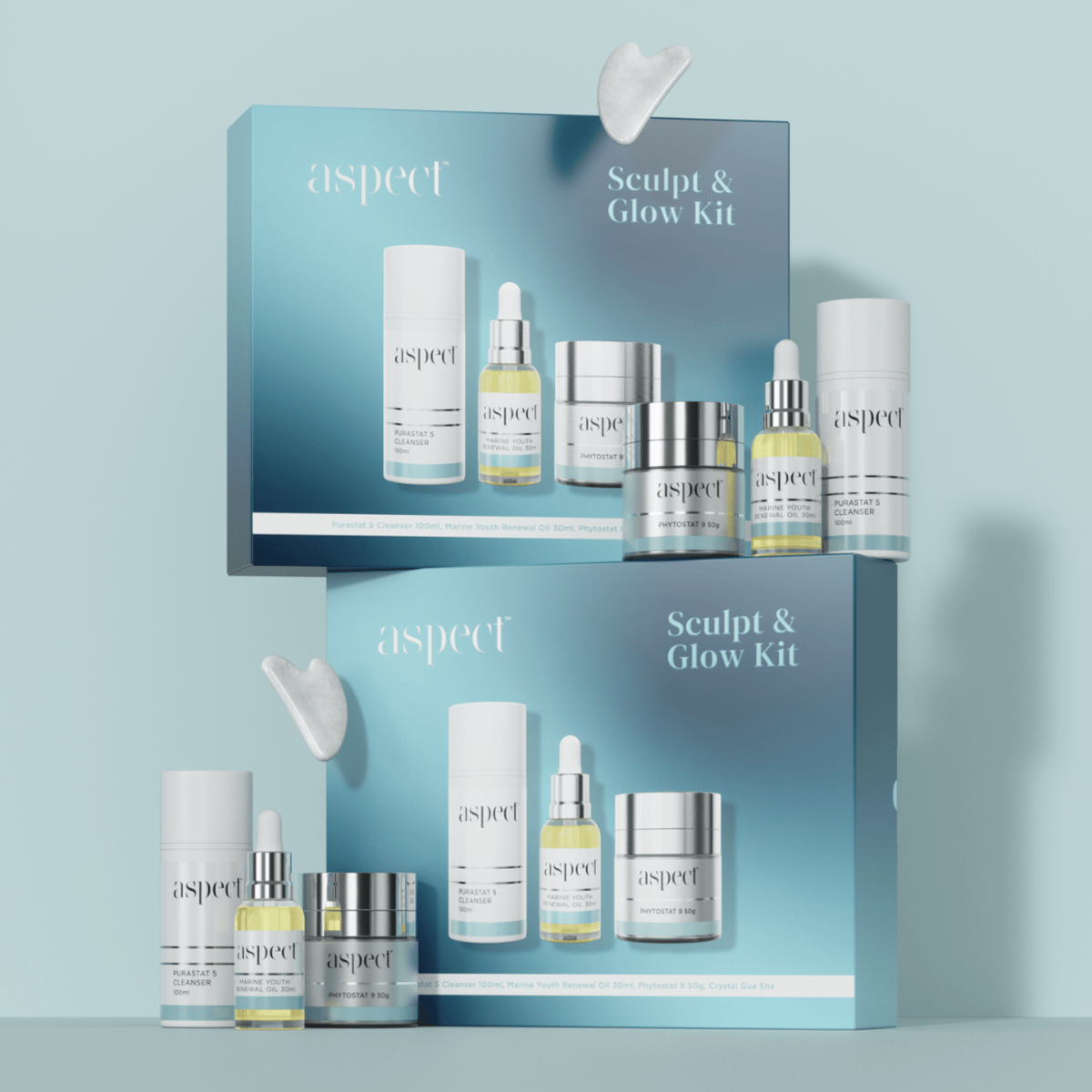 Sculpt and Glow Limited Edition Kit aspect hydration glow skin renewal anti aging youthful appearance fine lines wrinkles value kit 