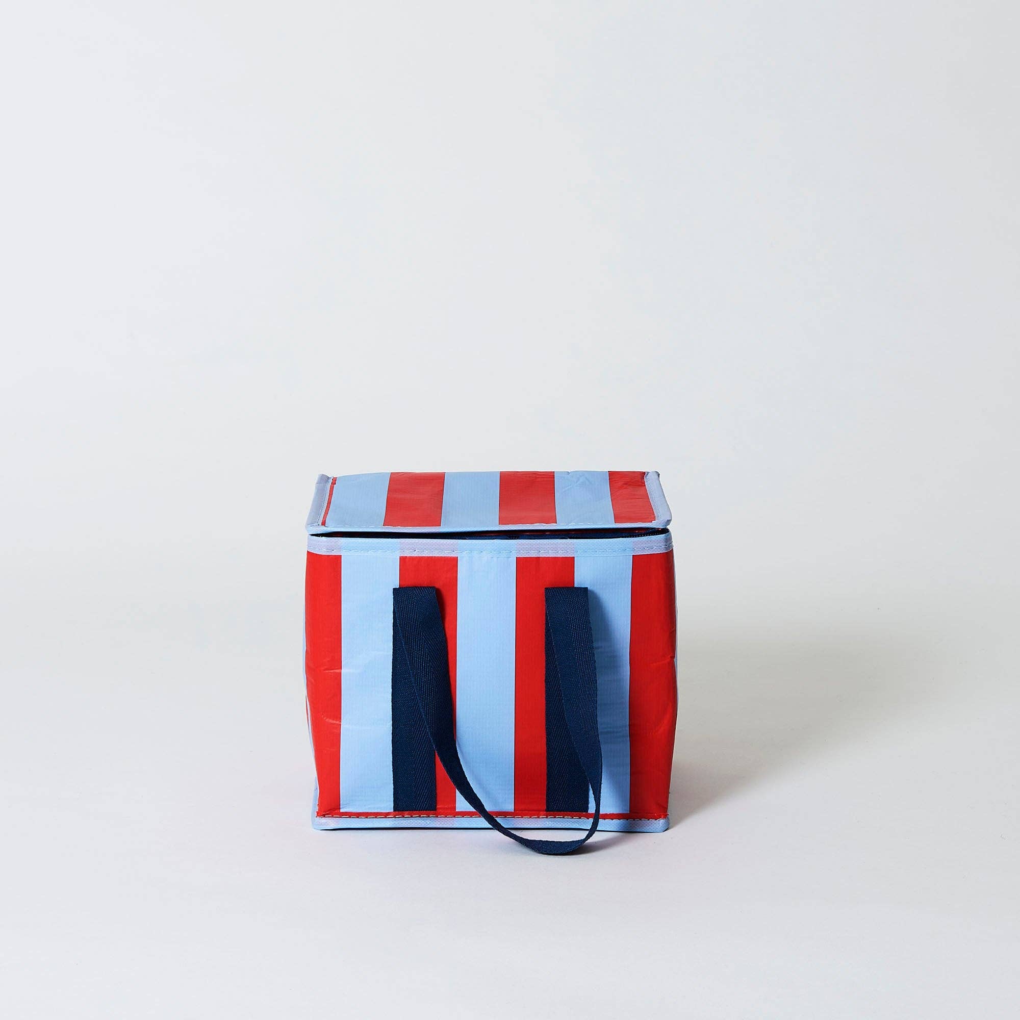 Project Ten Pty Ltd - Red Blue Stripe Mini Insulated Tote