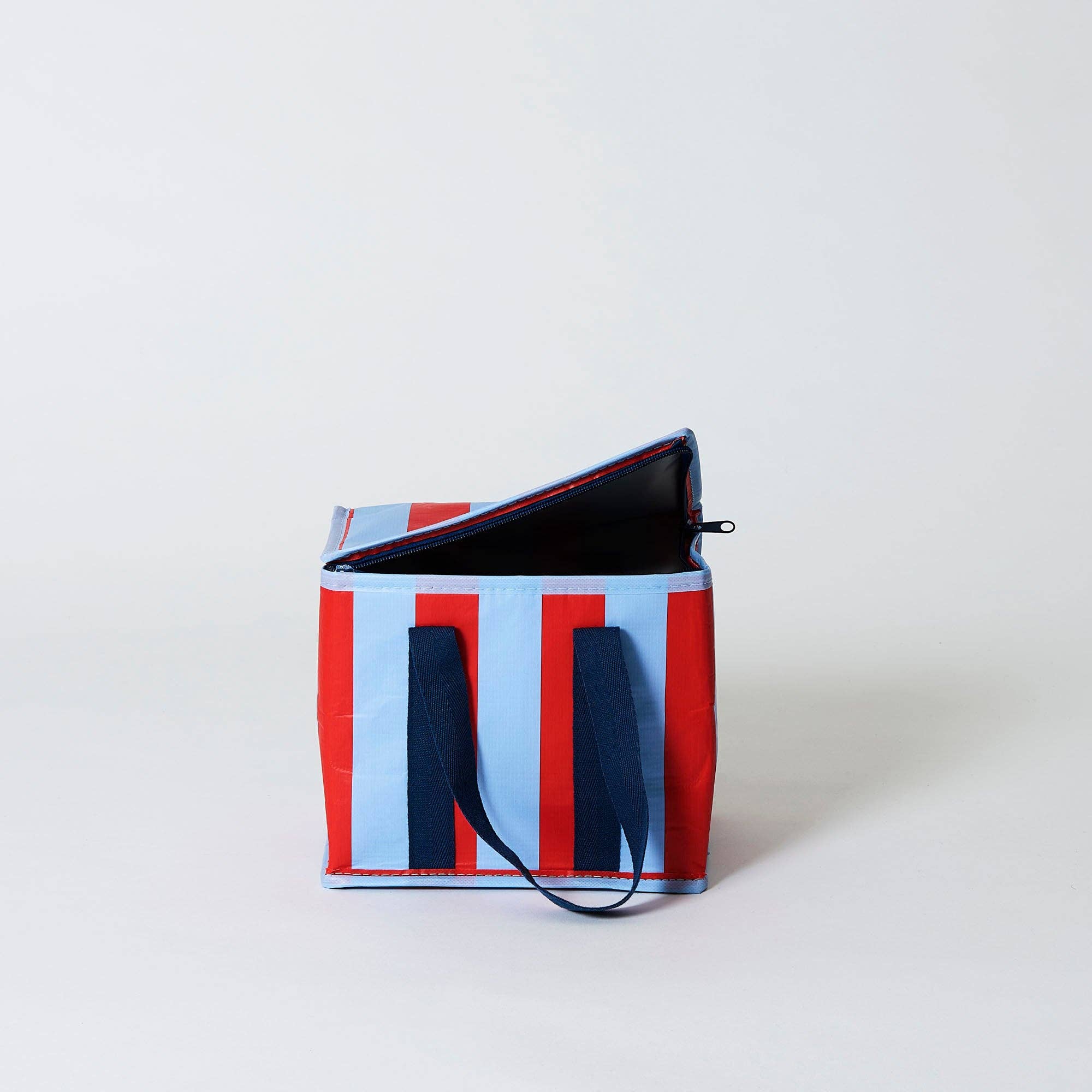 Project Ten Pty Ltd - Red Blue Stripe Mini Insulated Tote