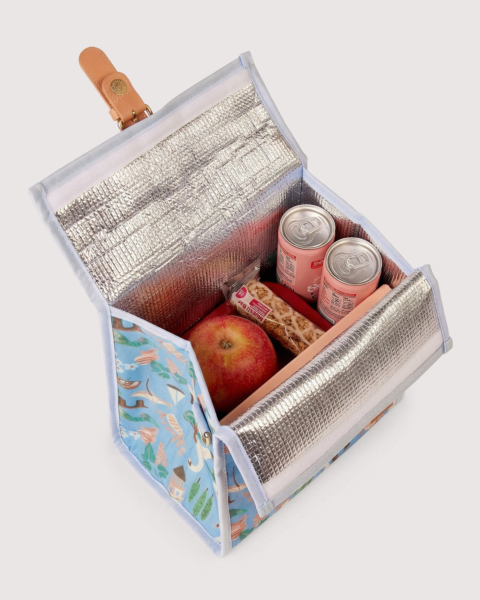 The Satchel - Lunch Bag - Swan Lake