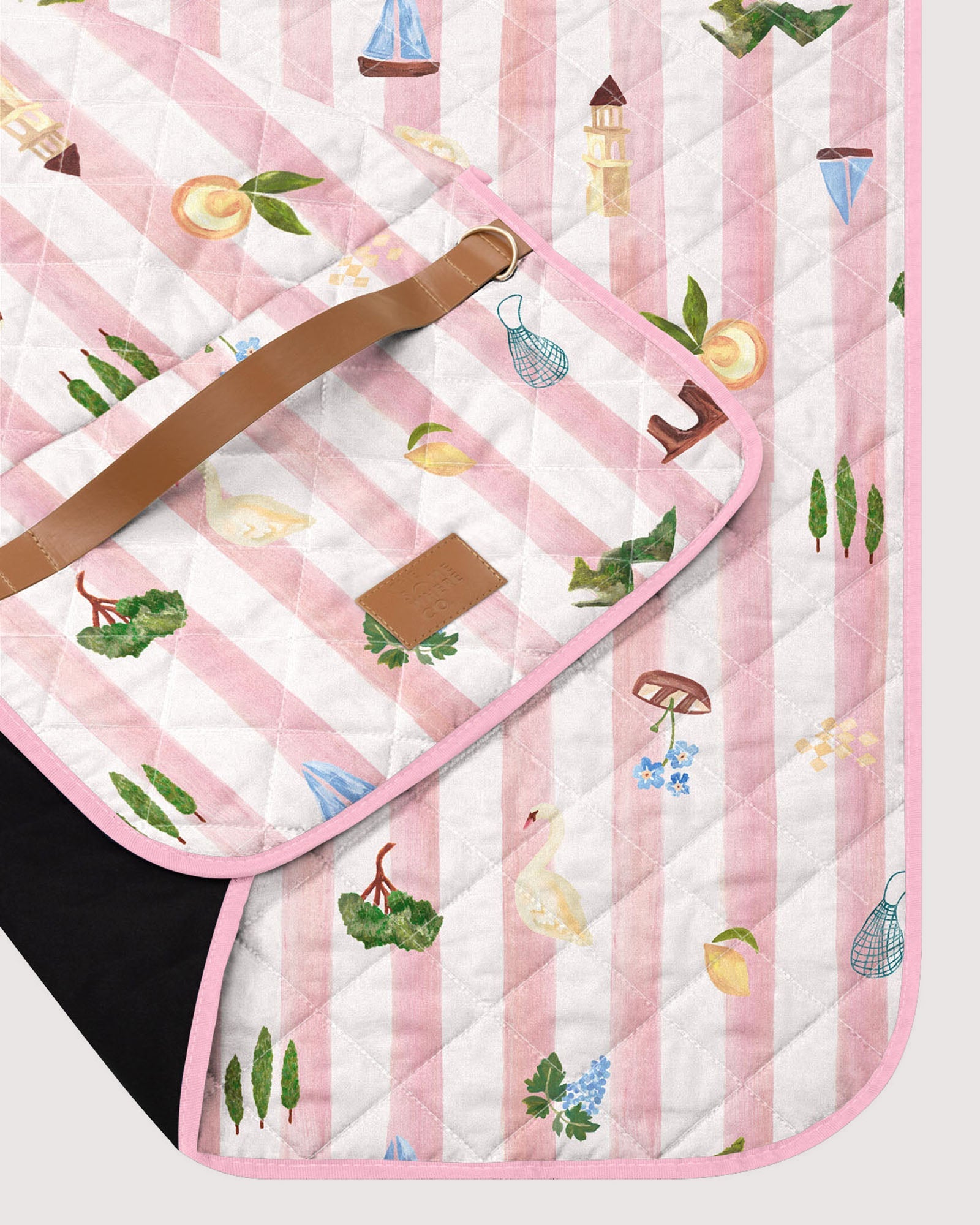 The Gatherer - Picnic Rug - Boat Days