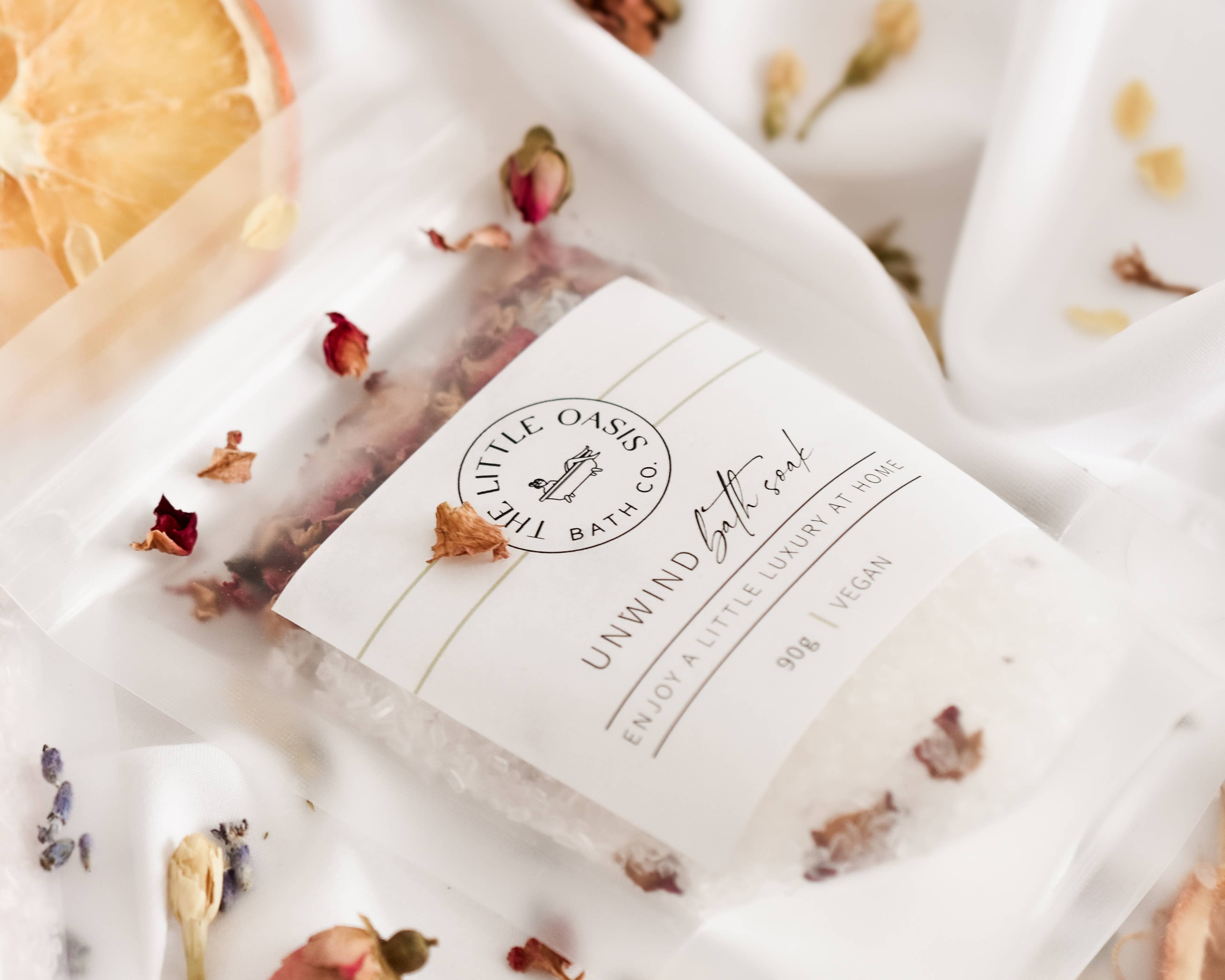 The Little Oasis Bath Co. - COCONUT ROSE |  MAGNESIUM BATH SOAK - MINI