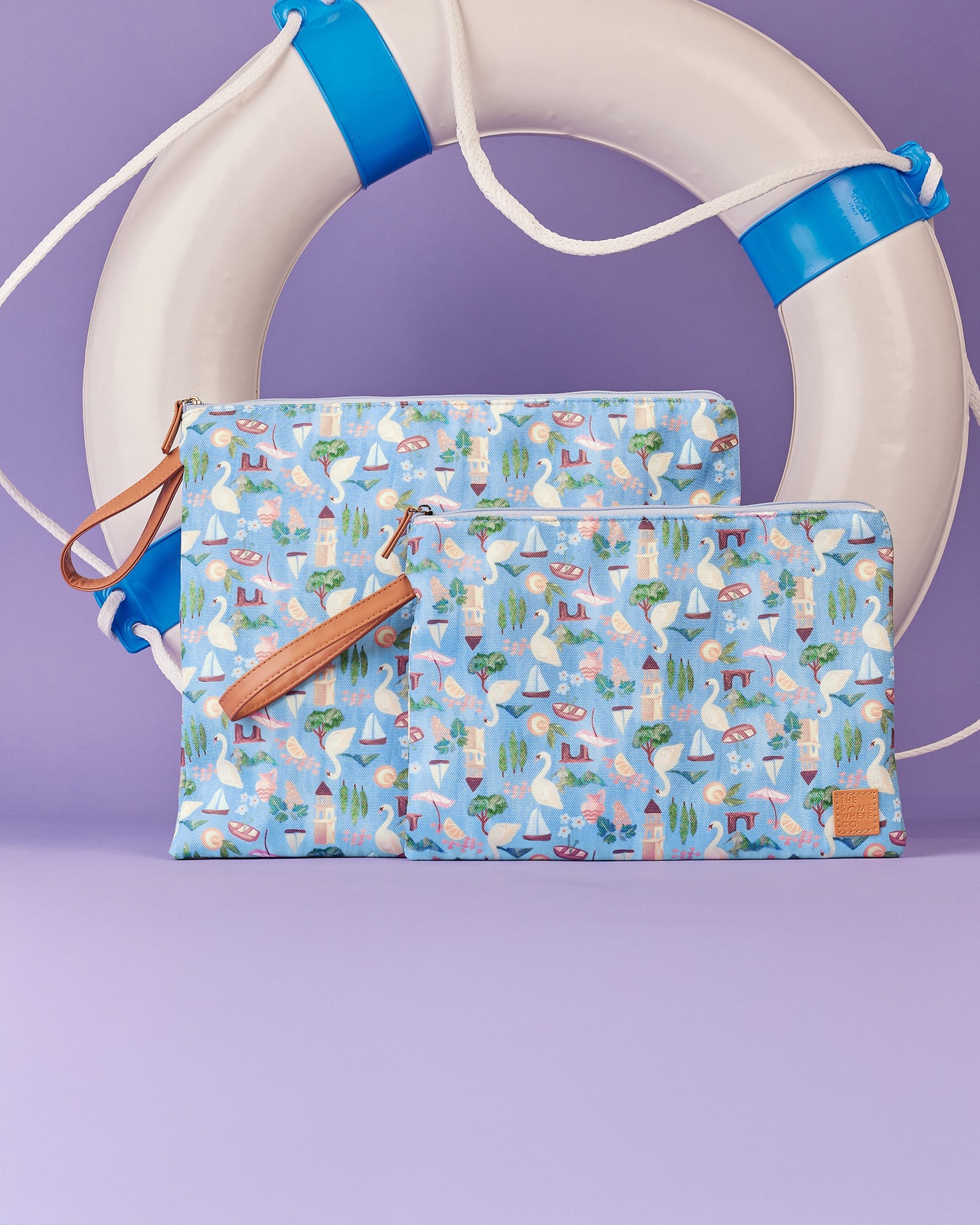 The Wet Bag - Waterproof Pouch - Swan Lake