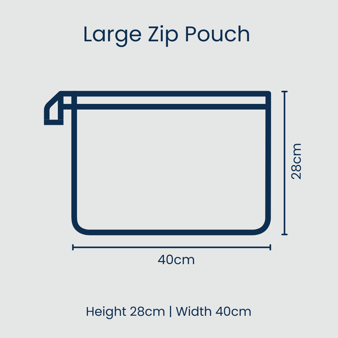 Project Ten Pty Ltd - Paisley Large Zip Pouch