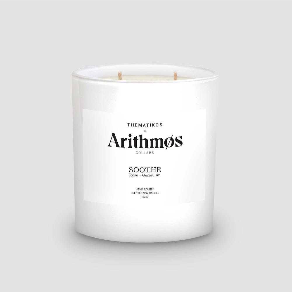 THEMATIKOS X ARITHMOS SOOTHE  |  Aromatherapy Candle
