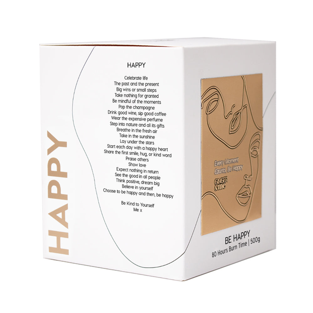 Ginger & Me Happy Candle