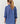 100% linen Enveloppe shirt back view cobalt blue shirt over size boyfriend style loose fitting summer calma spa skin clinic armadale melbourne fashion lifestyle