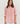 100% linen Enveloppe shirt FRONT VIEW MINI ROSE PINK ORANGE CHECK style 061 over size boyfriend style loose fitting summer calma spa skin clinic armadale melbourne fashion lifestyle