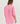 100% linen Enveloppe shirt BACK VIEW ROLLED SLEEVES ROSE PINK style 059 over size boyfriend style loose fitting summer calma spa skin clinic armadale melbourne fashion lifestyle