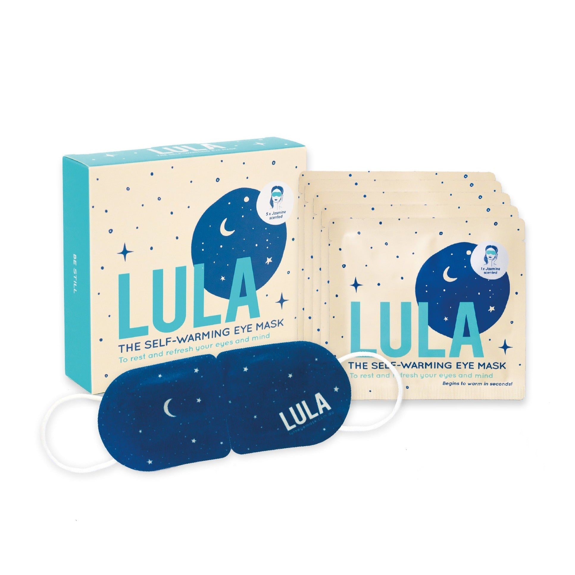 BUNDLE OF 3: JASMINE SELF-WARMING EYE MASKS (3 BOXES, 5 MASKS PER BOX)