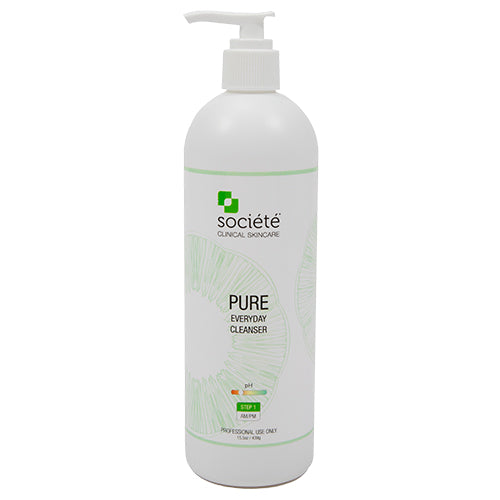 PURE EVERYDAY CLEANSER Pro-vitamin B-5 and Vitamin E oils soothe the skin.
Tangerine, Bergamot, Orange Peel reduce inflammation.
Contains African Pepper Seed, an anti-bacterial, great for post-healing  A gentle, antioxidant-rich daily cleanser. Maintains the skin’s natural barrier function by balancing moisture levels. Removes skin impurities, dirt and oil.
 