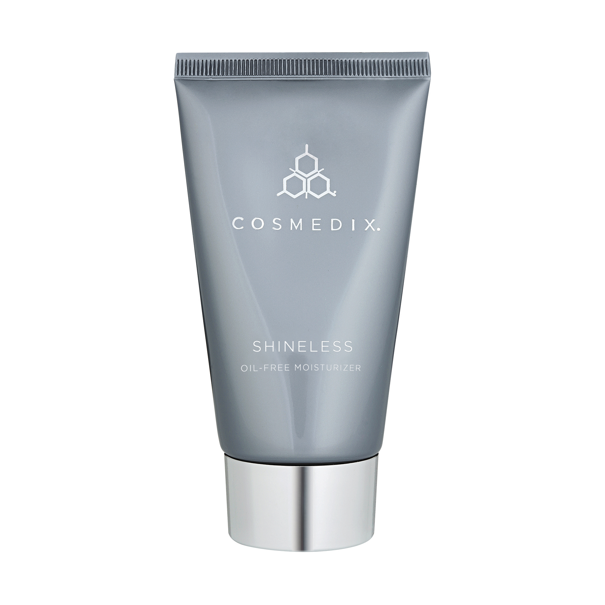 Cosmedix Shineless moisturiser front view ightweight Oil-Free Moisturiser congested oily acne skin Lilac Stem Cell  D-Trehalose Niacinamide vitamin B3, clear complexion calma spa skin clinic melbourne armadale