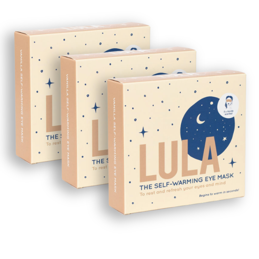 BUNDLE OF 3: VANILLA SELF-WARMING EYE MASKS (3 BOXES, 5 MASKS PER BOX)