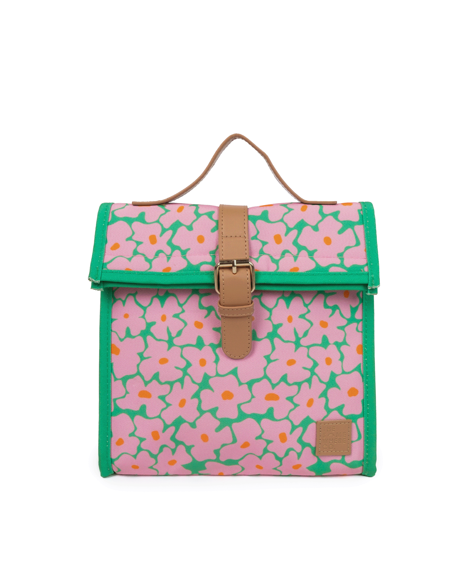 SOMEWHERE Co Blossom Lunch Satchel