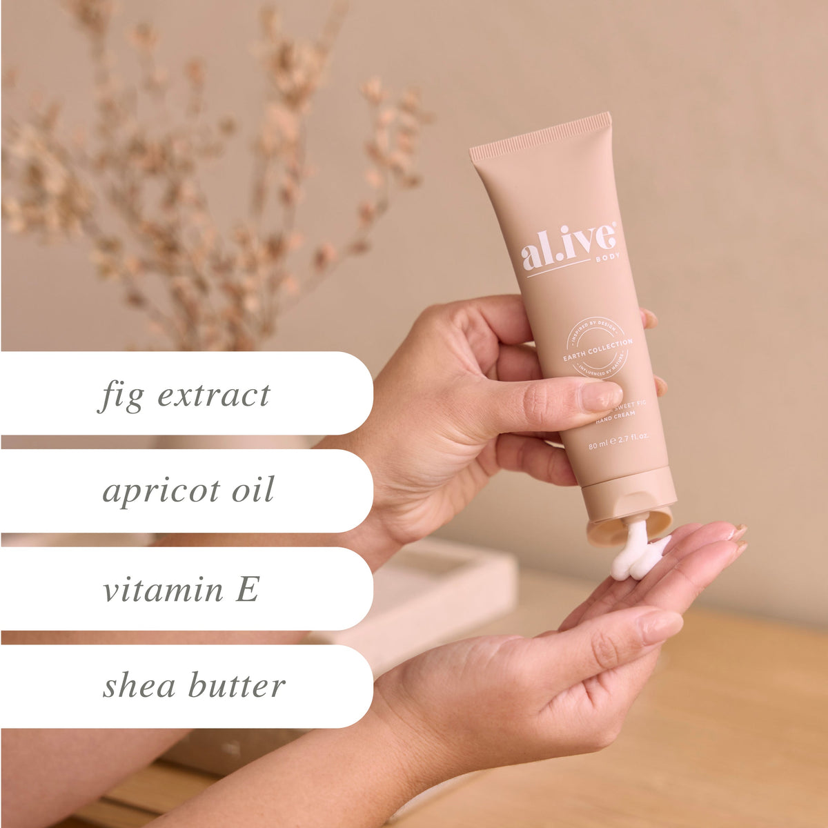 Hand Cream - Apricot & Sweet Fig