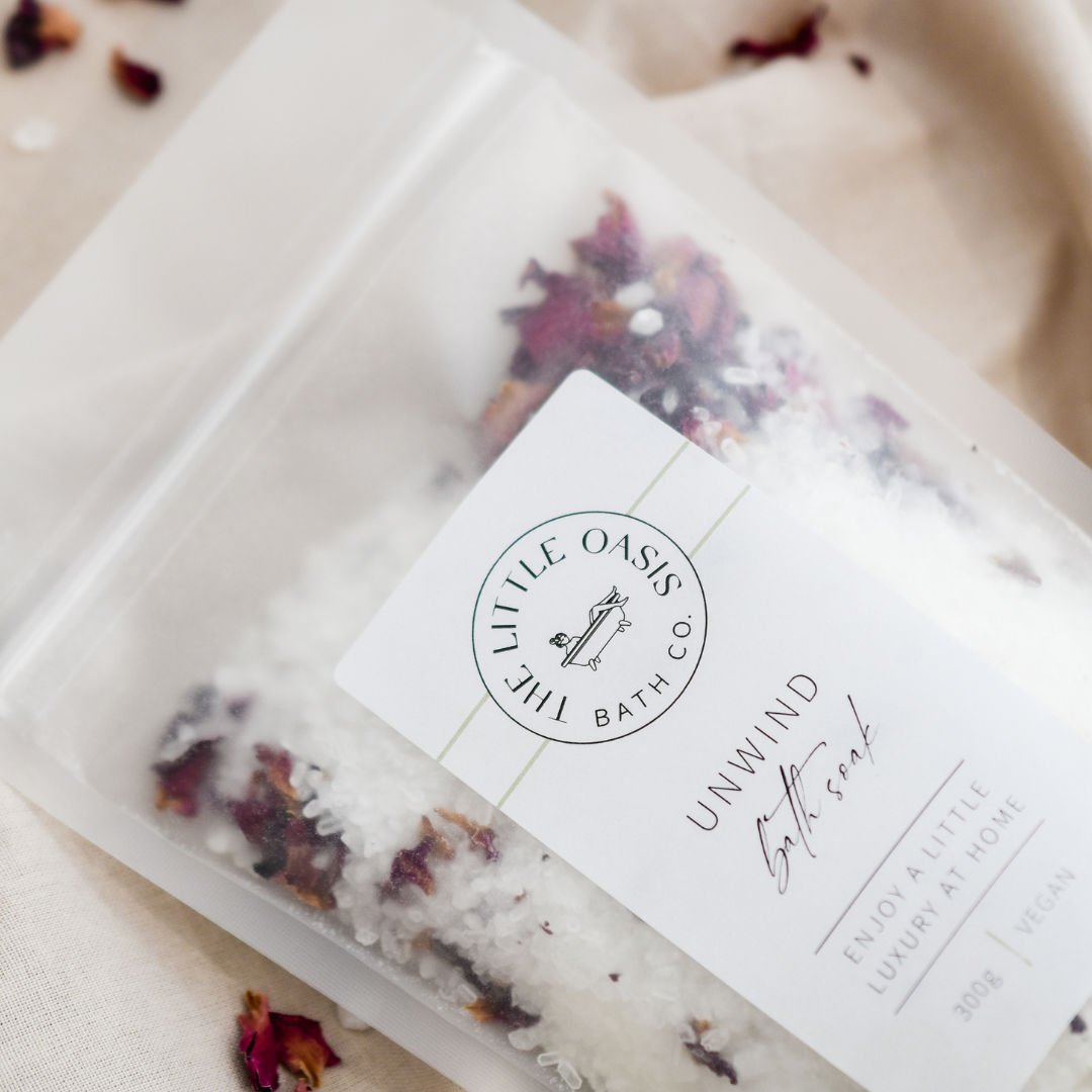 The Little Oasis Bath Co. - UNWIND | MAGNESIUM BATH SOAK - STANDARD