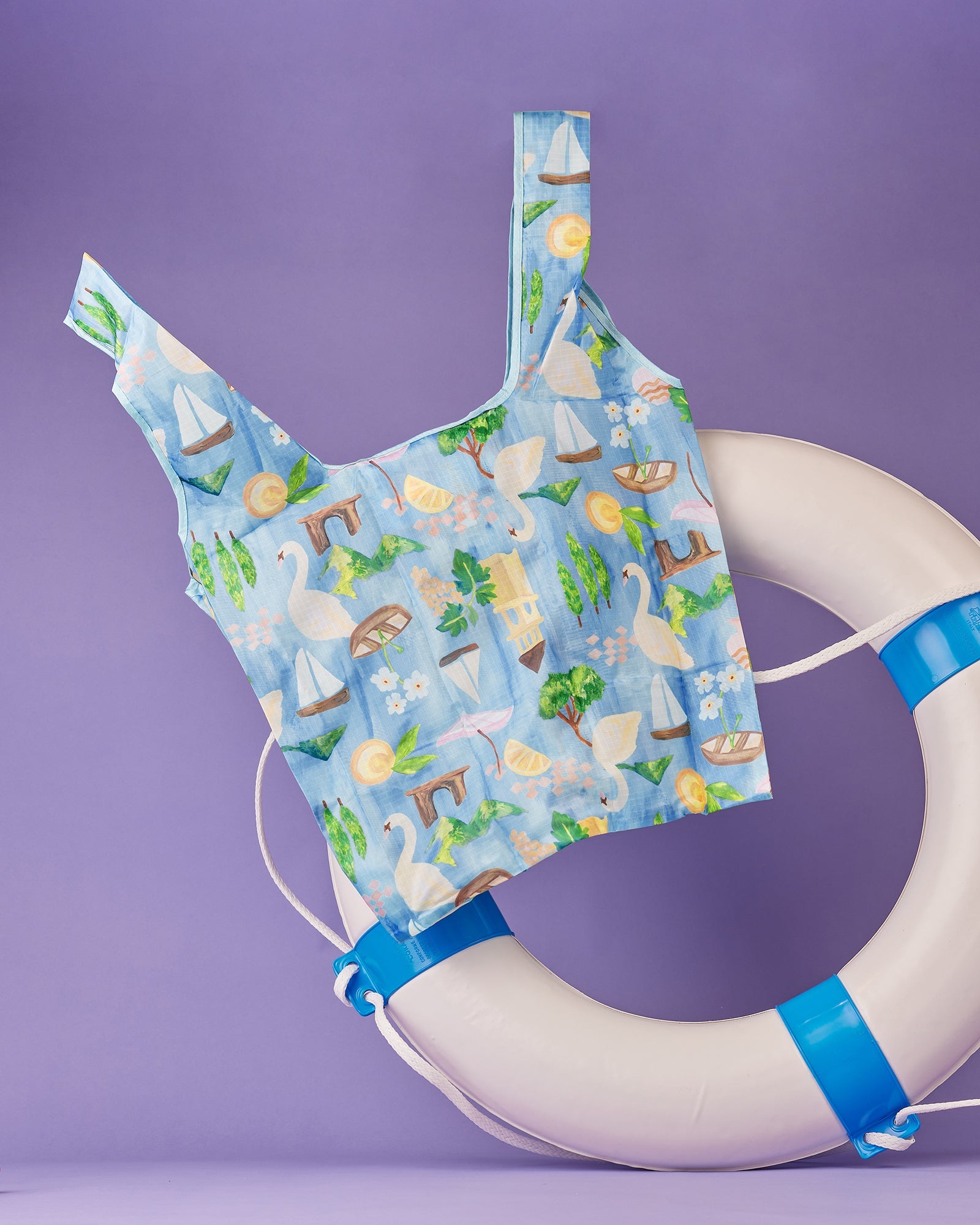 The Shopper - Reusable Bag - Swan Lake