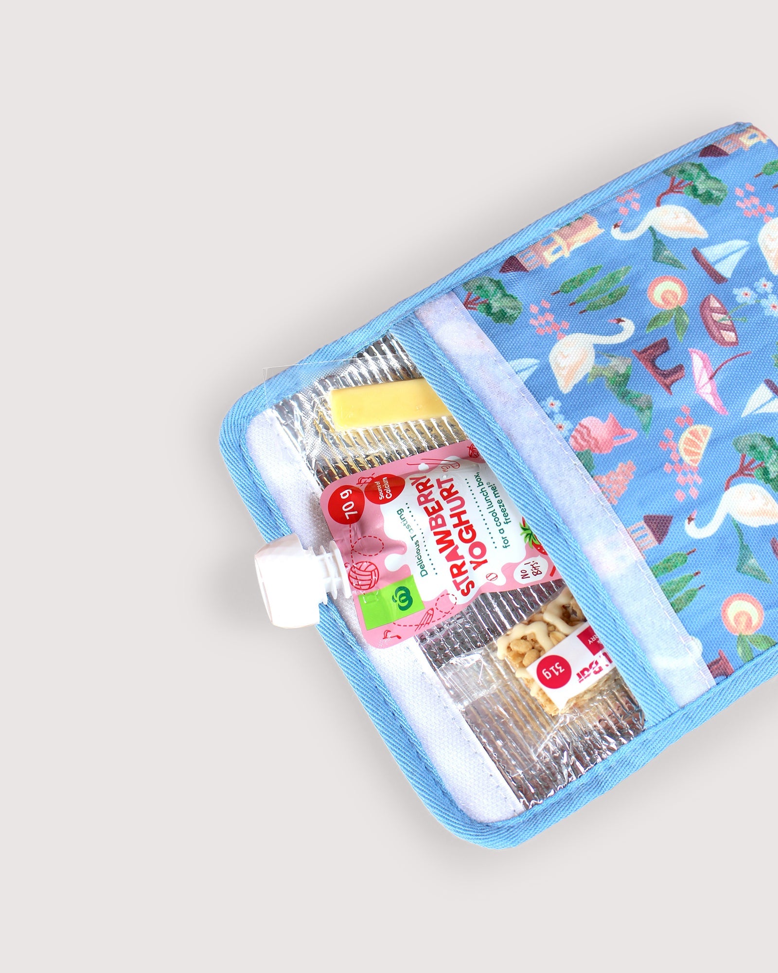 The Snack - Insulated Pouch - Swan Lake